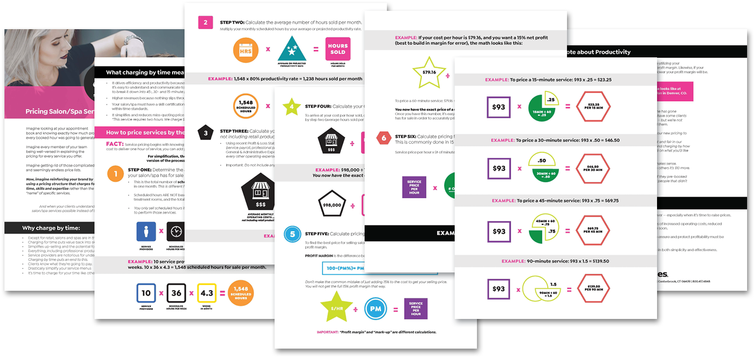 Service Pricing Booklet